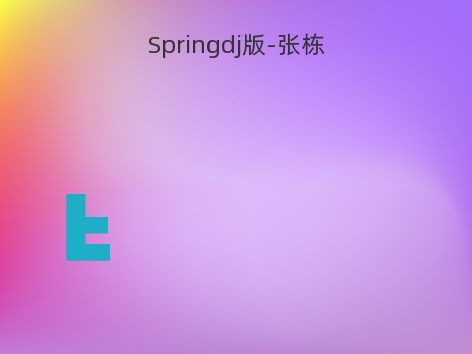 Springdj版-张栋