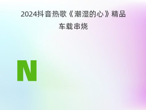 2024抖音热歌《潮湿的心》精品车载串烧