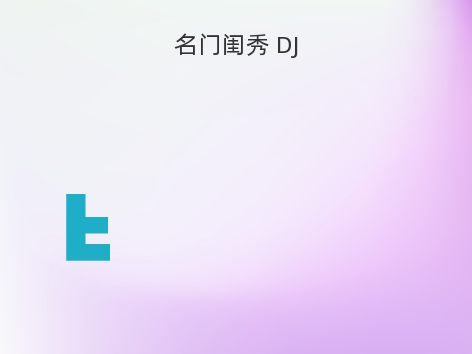 名门闺秀 DJ