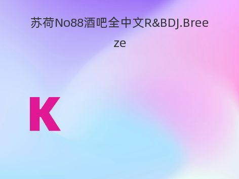 苏荷No88酒吧全中文R&BDJ.Breeze