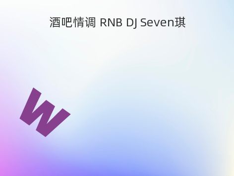 酒吧情调 RNB DJ Seven琪