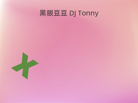 黑眼豆豆 DJ Tonny