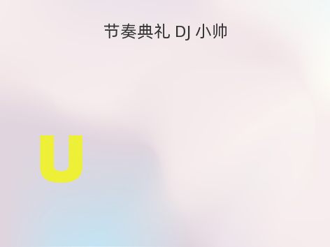 节奏典礼 DJ 小帅