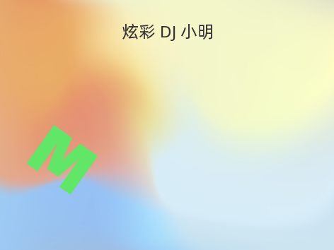 炫彩 DJ 小明