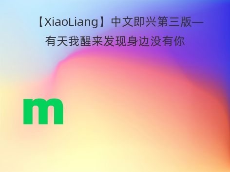 【XiaoLiang】中文即兴第三版—有天我醒来发现身边没有你