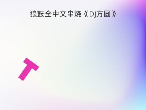 狼鼓全中文串烧《DJ方圆》