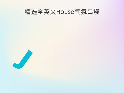 精选全英文House气氛串烧