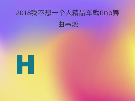 2018我不想一个人精品车载Rnb舞曲串烧